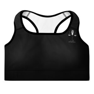 Paminkštinta sportinė liemenėlė „Libra – Svarstyklės”