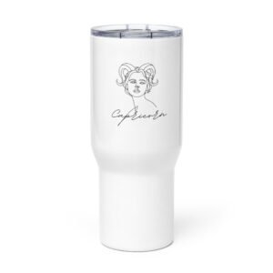 Kelioninis puodelis – termosas su rankena „Capricorn – Ožiaragis”