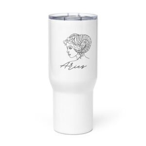 Kelioninis puodelis – termosas su rankena „Aries – Avinas”