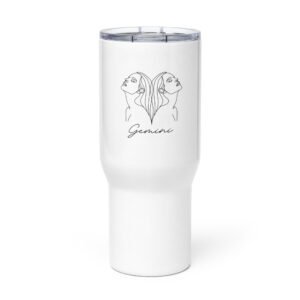 Kelioninis puodelis – termosas su rankena „Gemini – Dvyniai”