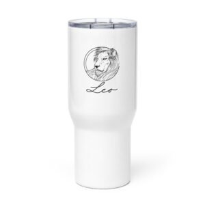 Kelioninis puodelis – termosas su rankena „Leo – Liūtas”
