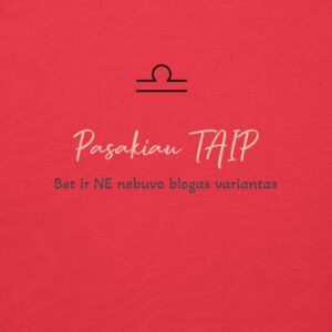 Unisex džemperis Svarstyklės -