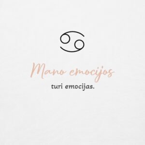 Unisex džemperis Vėžys -